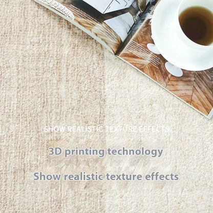 VIKAMA Waterproof Cartoon Note Money Floor Mat - Anti-Fouling, Anti-Static Carpet for Living Room and Bedroom Home Decor