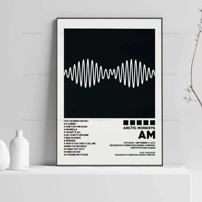 Arctic Monkeys Favourite Nightmare the Car Music Album Cover Poster Prints Wall Art Painting Picture Photo Gift Room Home Decor