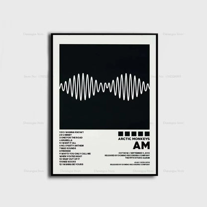 Arctic Monkeys Favourite Nightmare the Car Music Album Cover Poster Prints Wall Art Painting Picture Photo Gift Room Home Decor