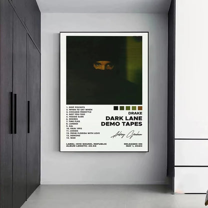 Poster Prints New Drake Views Take Care Her Loss Dogs Music Album Cover Canvas Painting Wall Art Picture Living Room Home Decor