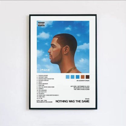 Poster Prints New Drake Views Take Care Her Loss Dogs Music Album Cover Canvas Painting Wall Art Picture Living Room Home Decor