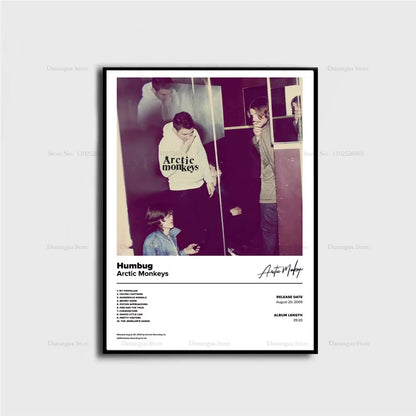 Arctic Monkeys Favourite Nightmare the Car Music Album Cover Poster Prints Wall Art Painting Picture Photo Gift Room Home Decor