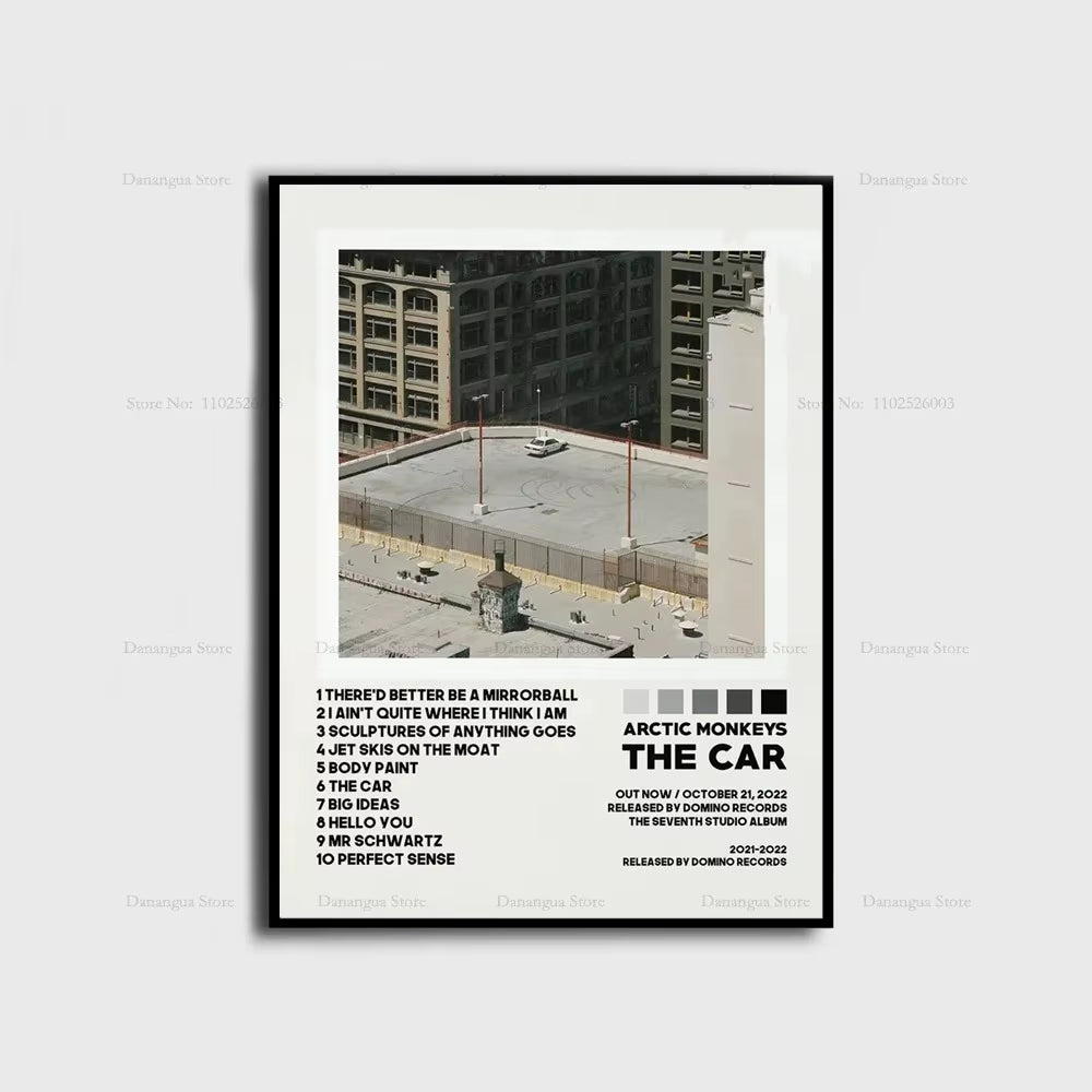 Arctic Monkeys Favourite Nightmare the Car Music Album Cover Poster Prints Wall Art Painting Picture Photo Gift Room Home Decor