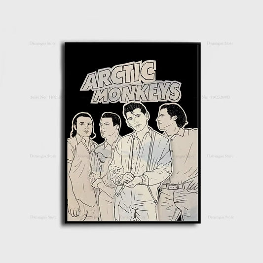 Arctic Monkeys Favourite Nightmare the Car Music Album Cover Poster Prints Wall Art Painting Picture Photo Gift Room Home Decor