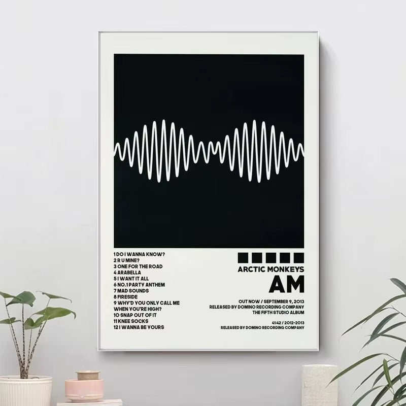 Arctic Monkeys Favourite Nightmare the Car Music Album Cover Poster Prints Wall Art Painting Picture Photo Gift Room Home Decor